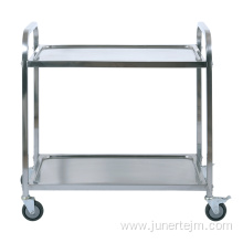 Stainless Steel Sturdy Utility Cart With Wheels